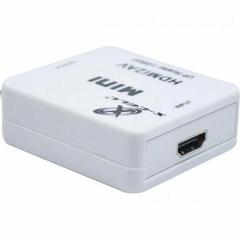 Mini Conversor HDMI x AV XC-MC-01 Branco FLEX