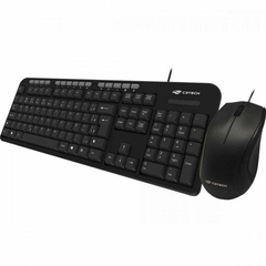 Kit Teclado + Mouse USB KT-100BK Preto C3TECH