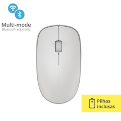 Mouse Sem Fio 1300dpi Bluetooth Ra012 Branco