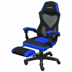 Cadeira Gamer Rocket Preta Com Azul - Cgr10paz na internet