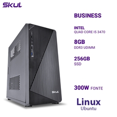 Computador Business B500 Quad Core I5 3470 Mem 8gb Ddr3 Ssd 256gb Fonte 300w Linux