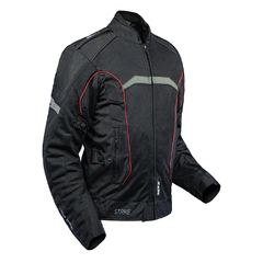 Jaqueta Texx New Strike V2 Summer Masc. Preta E Vermelha 5xl
