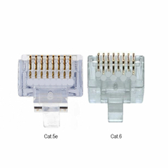 Conector Rj45 8x8 Cat5e (pacote C/100 Conectores) Cy-p8p8c00-100 - PC / 100 na internet
