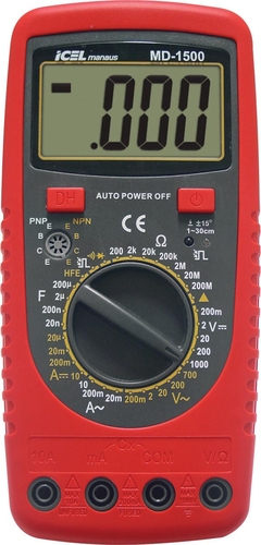 Multímetro Digital Md-1500