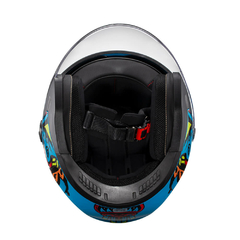 Imagem do Capacete Texx Ugello - Hunger Azul 58