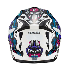 Capacete Texx Hawk - Hunger Rosa E Cinza 62 - BIDU SHOP