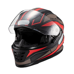 Capacete Texx Wing - Broker Vermelho 58 na internet