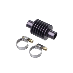 Cooler Aluminio Moto X 70mm P/mangueira Radiador 18mm Diam