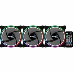Kit 3 Coolers ECLIPSE 12 PRO ARGB + HUB + Controle AEROCOOL - comprar online