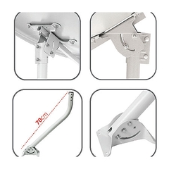Antena Parabólica Chapa 60 Cm Banda Ku, Não Acompanha O Lnbf - PC / 6 - comprar online