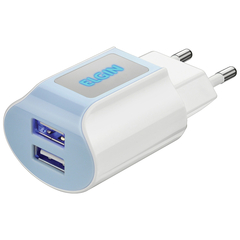 Carregador De Tomada Com 2 Saida Usb 5v 2.1a, Bivolt - comprar online