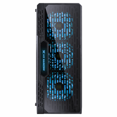 Gabinete Gamer Lumia Com Lateral Acrílica Preto 3x Fan Frontal Led 7 Cores E Cover De Fonte na internet