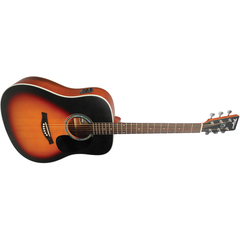 Violao Folk Eletrico Aco Tw25 Woodstock Ds Sunburst Fosco Tagima