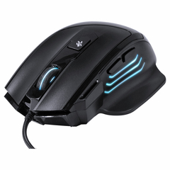 Mouse Gamer Interceptor 7200 Dpi Com Ajuste De Peso Led E Cabo Usb 1.8 Metros Trançado - comprar online