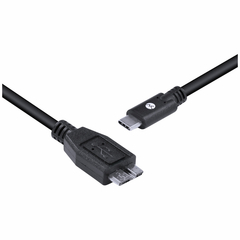 Cabo Usb Tipo C X Micro Usb B V3.2 Gen1 5gbps 1 Metro - C32mub-12 - comprar online