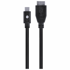 Cabo Usb Tipo C X Micro Usb B V3.2 Gen1 5gbps 1 Metro - C32mub-12 - BIDU SHOP