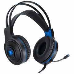Fone Headset Gamer Lugh Led Azul Usb Com Microfone Flexivel - Gh300 - comprar online