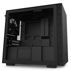 Gabinete Mini-itx - H210i Matte Black - Com Controladora De Fans + Fita De Led - Ca-h210i-b1 - comprar online