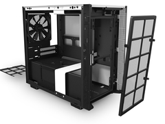 Gabinete Mini-itx - H210i Matte White - Com Controladora De Fans + Fita De Led - Ca-h210i-w1 - BIDU SHOP