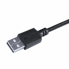 Cabo Para Celular Smartphone Micro Usb Para Usb A 2.0 1 Metro Preto - Pmuap-1 na internet