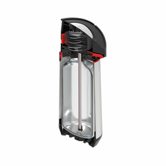 Garrafa Térmica Exata Em Aço Inóx Com Ampola De Vidro 1,2l - BIDU SHOP