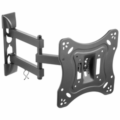 Suporte Para Tv Led Lcd De 23" A 42" Articulado Com Inclinação E Passador De Cabos - St210a na internet