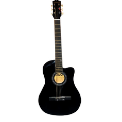 Violao Acustico Aco Preto 38,2 Pol Loud - comprar online