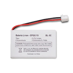 Bateria Celular Mesa Li-ion 3,6v 1000mah Epgg15 Elsys