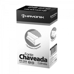 Imagem do Fonte Colmeia 12VDC 10A 120W Bivolt Automática FTC1210 HAYONIK