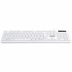 Teclado Chocolate Branco Slim Multimidia 1.8 Metros Usb - Tcb200 - comprar online