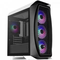 Gabinete Gamer Mini Tower Aero One Mini Frost Branco AEROCOOL