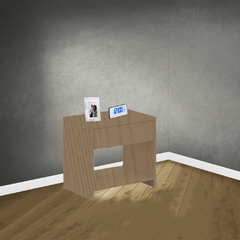 Mesa De Cabeceira 1 Gaveta Madeirado Em Mdf - comprar online