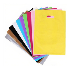 Kit Sacola Plastica Alça Vazada Boca De Palhaço 40x50 3kg