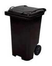 Lixeira Contentor Plastico Tipo Gari 240 Litros - comprar online