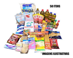 Cesta Básica Alimento Gde Completa Total 50 Itens P/ Doação