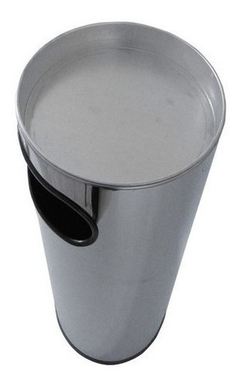 Lixeira Cinzeiro Aro Em Inox 22l - comprar online