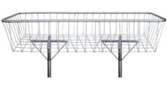 Lixeira De Rua Aramada De 2 Metros Jsn - comprar online