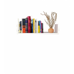 Prateleira Modelo U 50cm Branco Em Mdf - comprar online