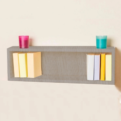 Nicho Retangular Decorativo 70cx25px15a Madeirado Em Mdf - loja online