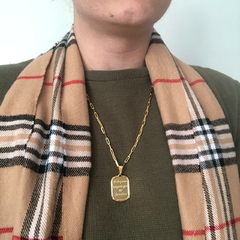 Pingente Tudo Posso Naquele Que Me Fortalece Folheado Em Ouro 18k - BIDU SHOP