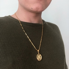 Pingente São Jorge Folheado Em Ouro 18k - BIDU SHOP