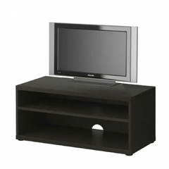 Imagem do Rack Sala Preto De Chão Para Tv Ate 32 Polegadas Em Mdf