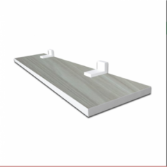 Prateleira Linha Furta-cor Em Mdf Com Borda De Pvc Branco 50x15 Cm - comprar online
