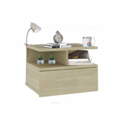 Mesa De Cabeceira Flutuante 1 Gaveta Madeirado Em Mdf - comprar online