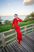 The Red Velvet dress - tienda online