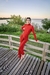 The Red Velvet dress - tienda online