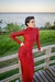 The Red Velvet dress