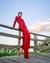 The Red Velvet dress - comprar online