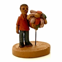 Vendedor de Algodão Doce - Escultura, Henrique de Capela-AL