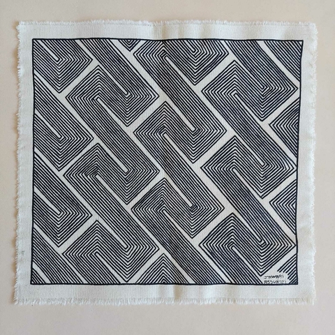 Grafismo em tecido Assurini, Etnia Assurini